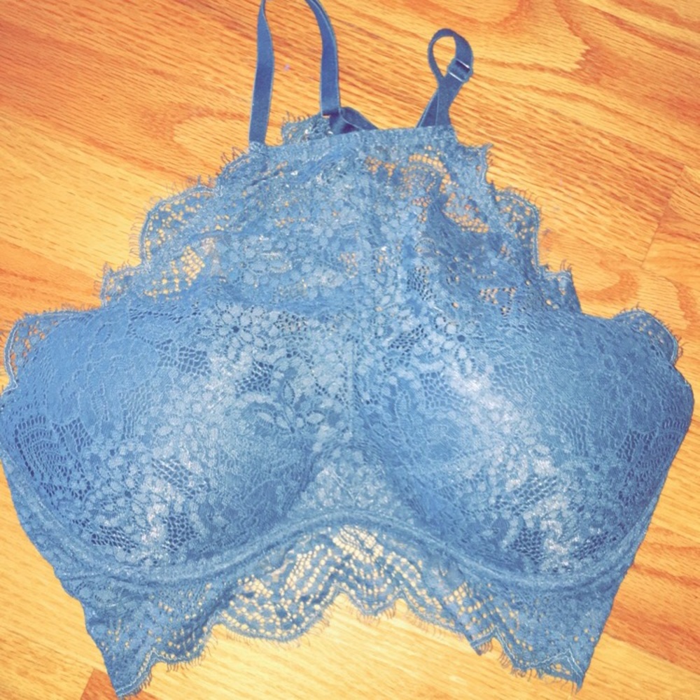 High neck bralette